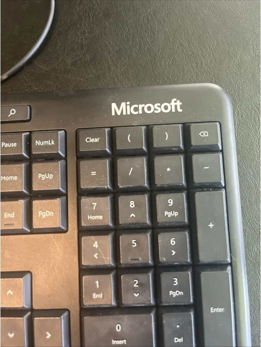 Microsoft 1878 Ergonomic Keyboard Wired USB Split Layout Wrist Rest - Very Clean